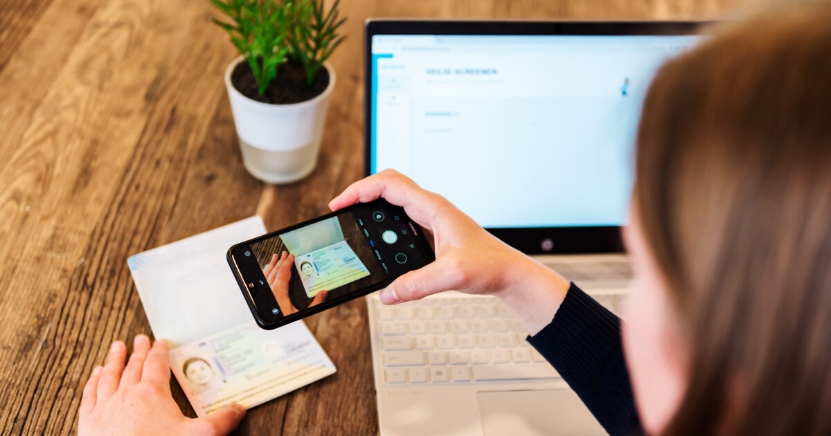 Online ID check Automatische controle op echtheid Valicare